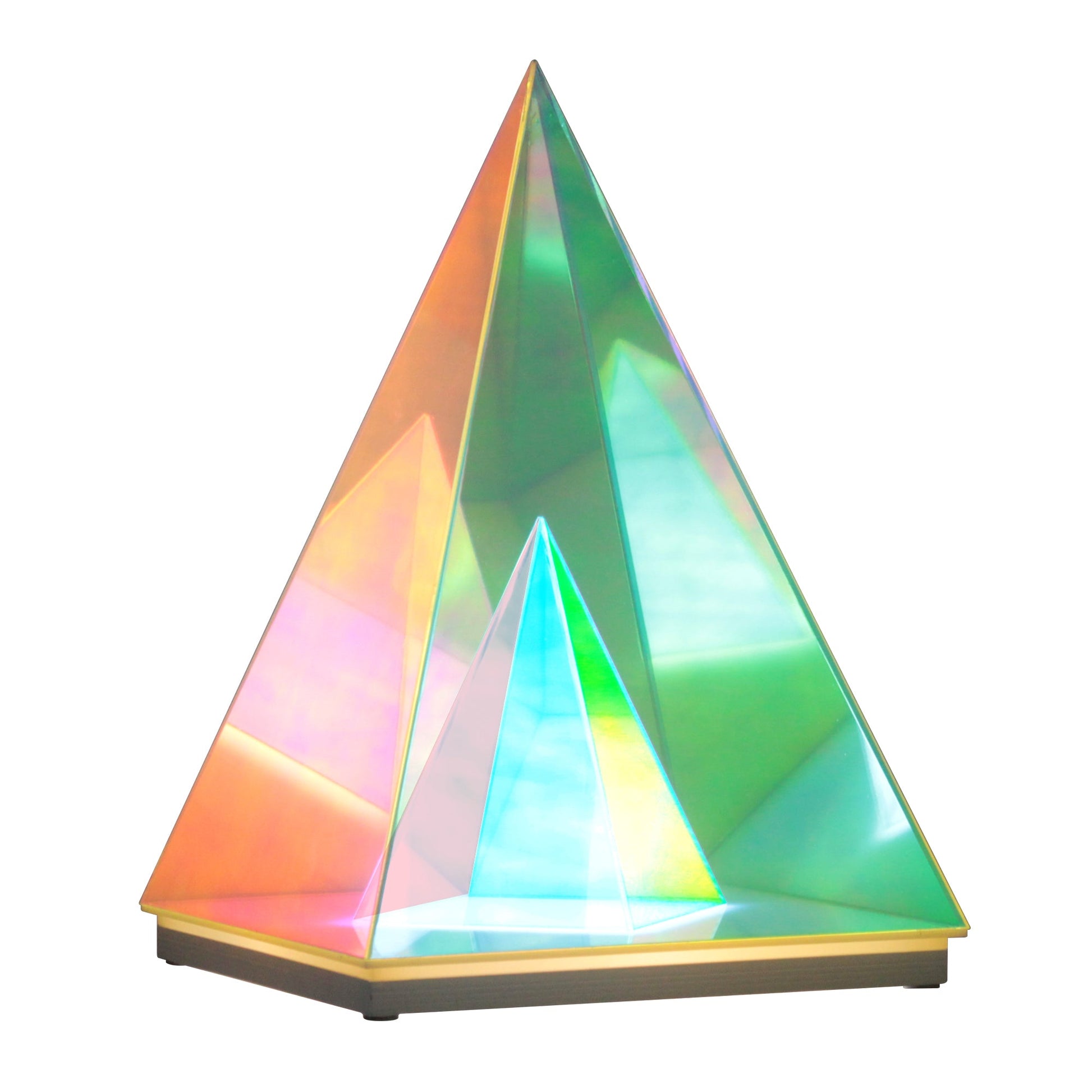 Trigon Acrylic Pyramid Lamp-4