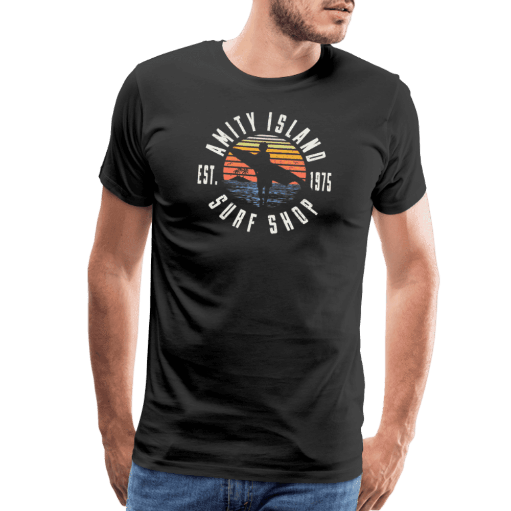 Amity Island Surf Shop, Jaws T-Shirt-1