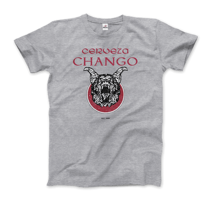 Cerveza Chango - Distressed Artwork T-Shirt-5