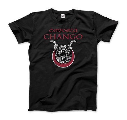 Cerveza Chango - Distressed Artwork T-Shirt-3