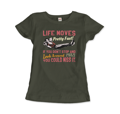 Ferris Bueller's Day Off Life Moves Pretty Fast T-Shirt-10