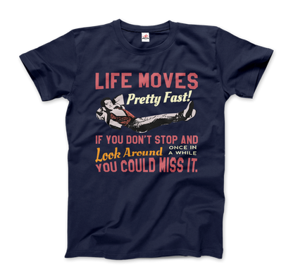 Ferris Bueller's Day Off Life Moves Pretty Fast T-Shirt-5