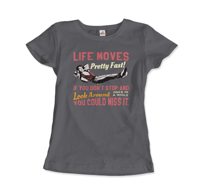 Ferris Bueller's Day Off Life Moves Pretty Fast T-Shirt-4