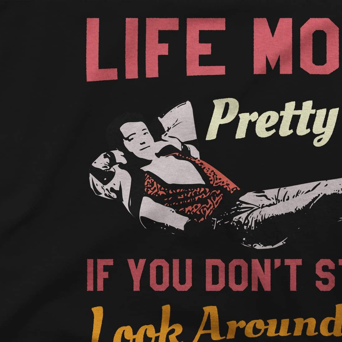 Ferris Bueller's Day Off Life Moves Pretty Fast T-Shirt-1