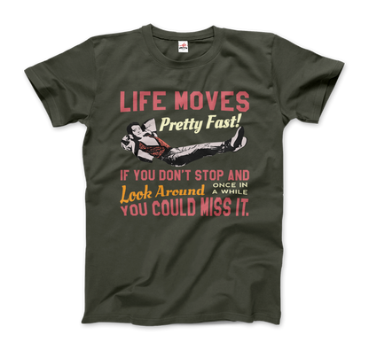 Ferris Bueller's Day Off Life Moves Pretty Fast T-Shirt-9