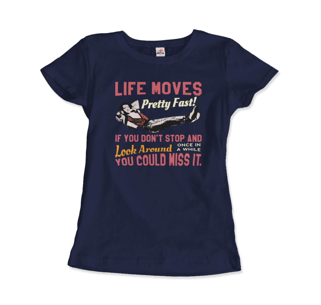 Ferris Bueller's Day Off Life Moves Pretty Fast T-Shirt-6