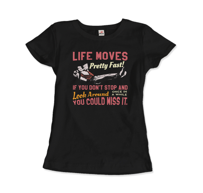 Ferris Bueller's Day Off Life Moves Pretty Fast T-Shirt-2