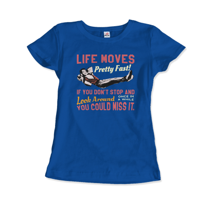 Ferris Bueller's Day Off Life Moves Pretty Fast T-Shirt-8