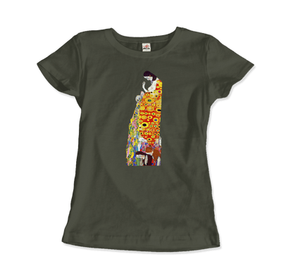 Gustav Klimt Hope II, 1908 Artwork T-Shirt-13