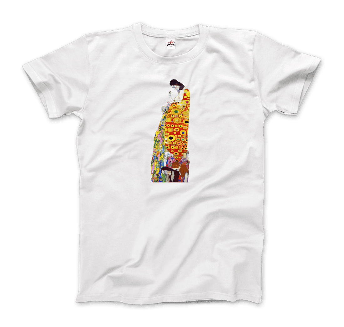 Gustav Klimt Hope II, 1908 Artwork T-Shirt-5