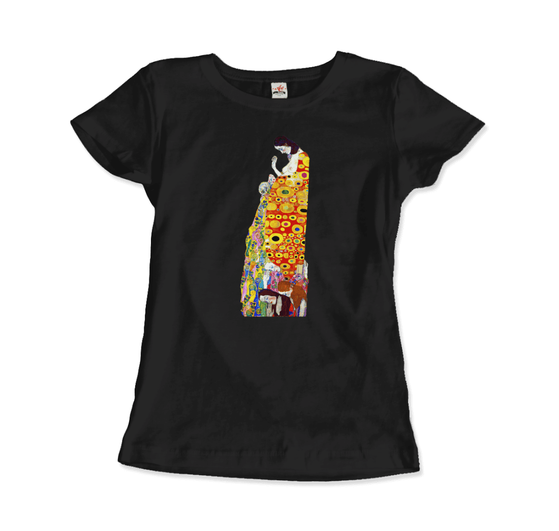 Gustav Klimt Hope II, 1908 Artwork T-Shirt-3