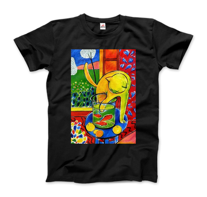 Henri Matisse The Cat With Red Fishes 1914 Artwork T-Shirt-0