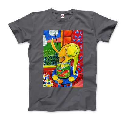 Henri Matisse The Cat With Red Fishes 1914 Artwork T-Shirt-10