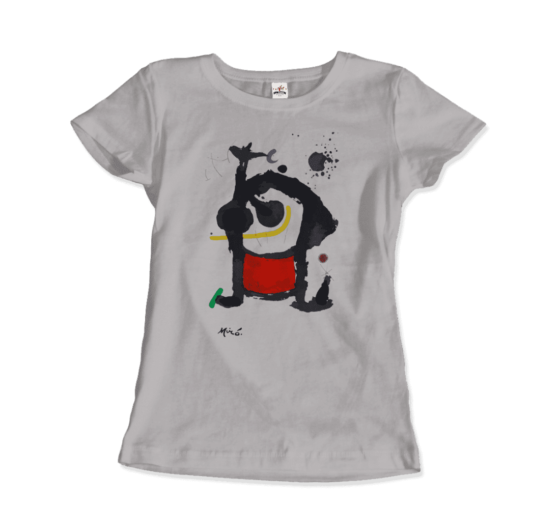 Joan Miro Bethsabee 1972 Artwork T-Shirt-2