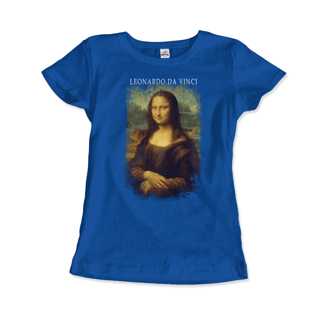 Leonardo Da Vinci, Mona Lisa, 1503~1519 Artwork T-Shirt-10