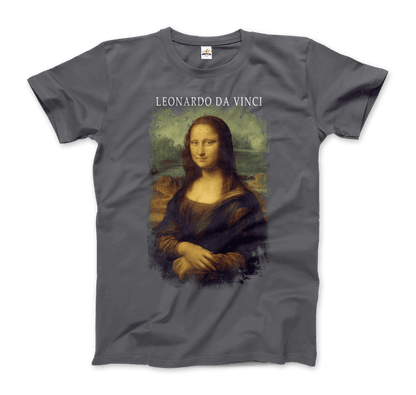 Leonardo Da Vinci, Mona Lisa, 1503~1519 Artwork T-Shirt-3