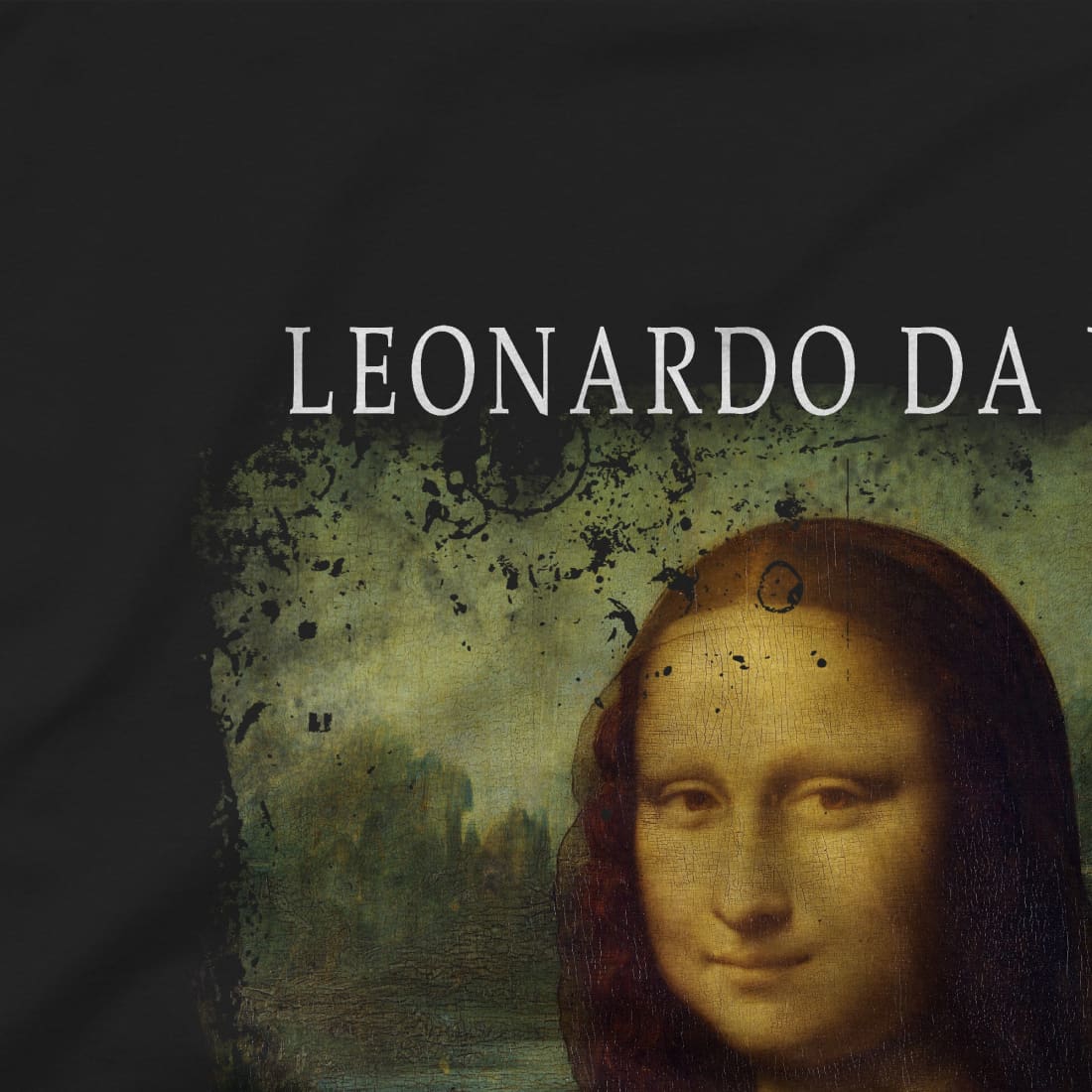 Leonardo Da Vinci, Mona Lisa, 1503~1519 Artwork T-Shirt-1