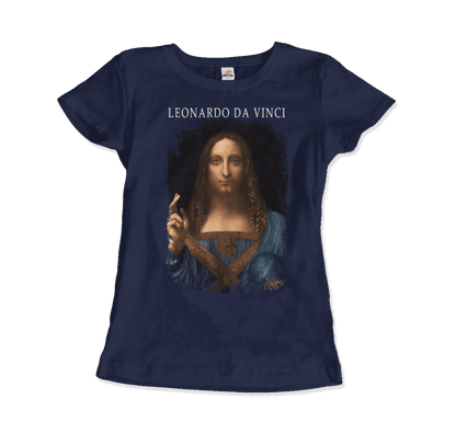 Leonardo Da Vinci, Salvator Mundi, 1499~1510 Artwork T-Shirt-6