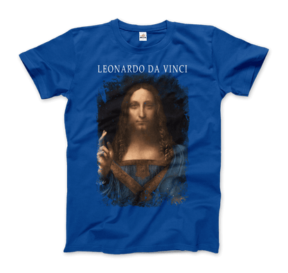 Leonardo Da Vinci, Salvator Mundi, 1499~1510 Artwork T-Shirt-9