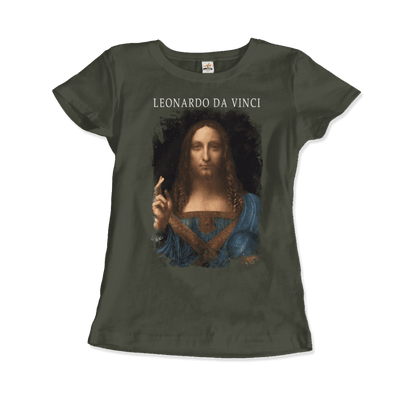 Leonardo Da Vinci, Salvator Mundi, 1499~1510 Artwork T-Shirt-8