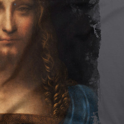 Leonardo Da Vinci, Salvator Mundi, 1499~1510 Artwork T-Shirt-1