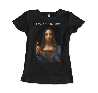 Leonardo Da Vinci, Salvator Mundi, 1499~1510 Artwork T-Shirt-4