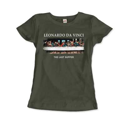 Leonardo Da Vinci - The Last Supper Artwork T-Shirt-10