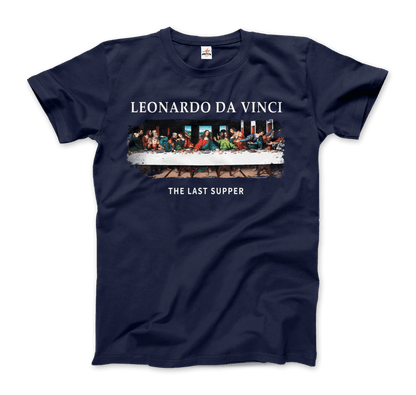 Leonardo Da Vinci - The Last Supper Artwork T-Shirt-5