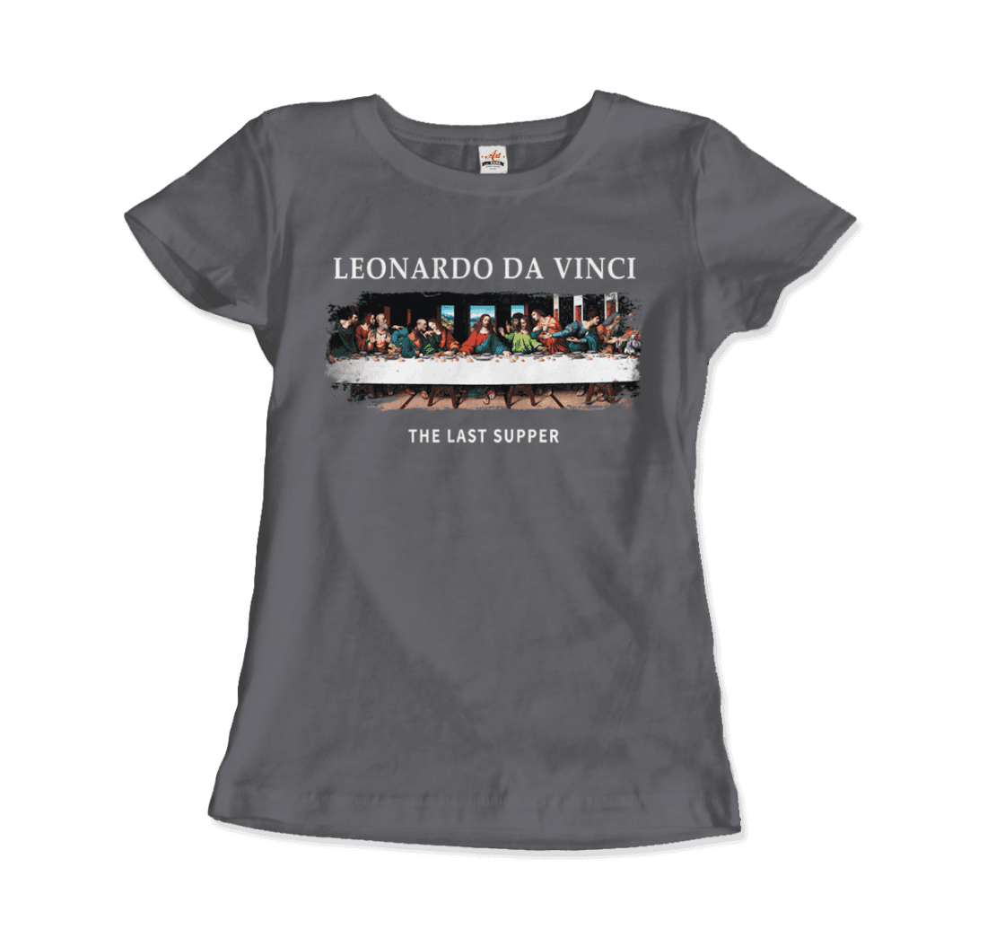 Leonardo Da Vinci - The Last Supper Artwork T-Shirt-12