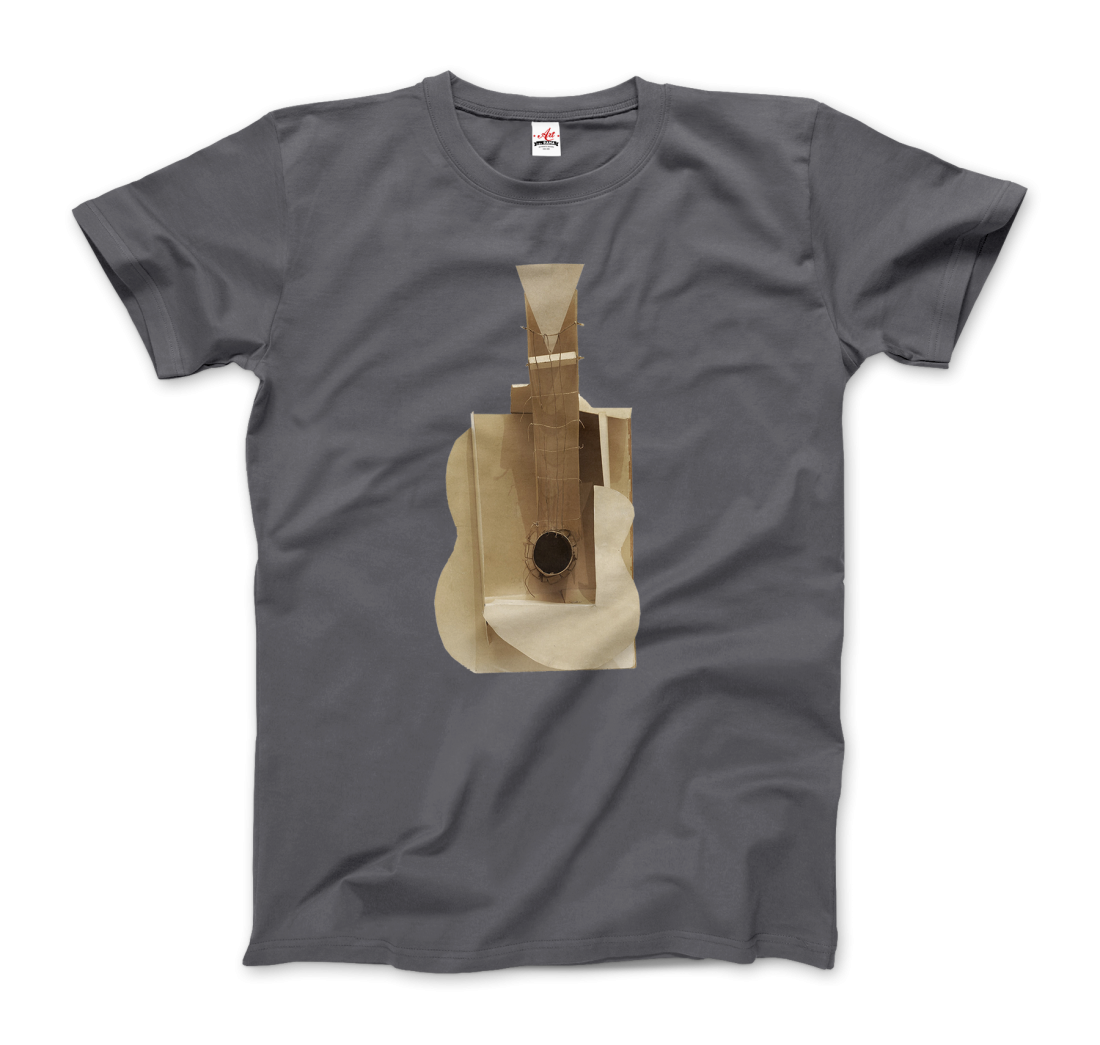 Pablo Picasso Guitar Sculpture 1912 Artwork T-Shirt-9