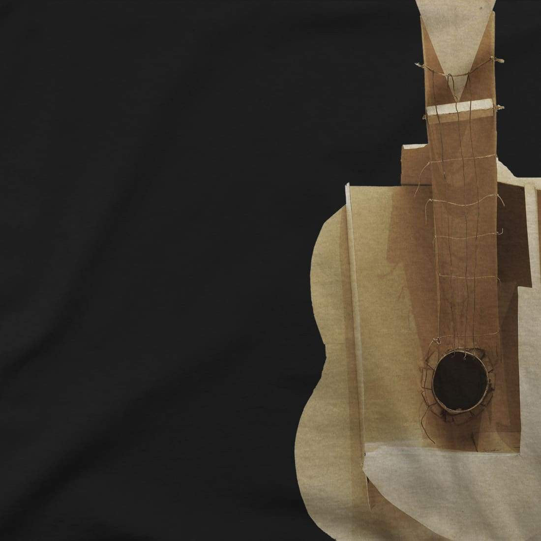 Pablo Picasso Guitar Sculpture 1912 Artwork T-Shirt-1