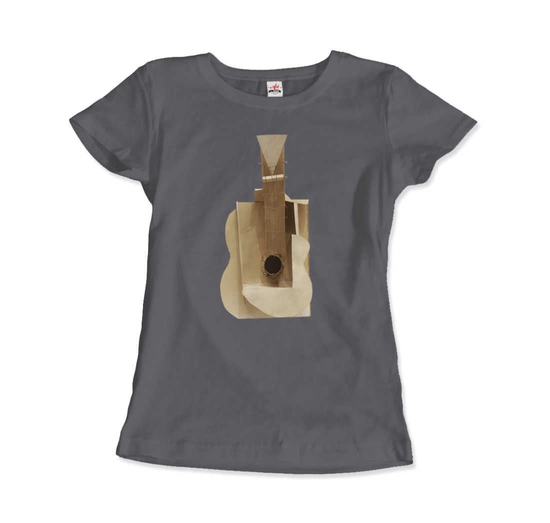 Pablo Picasso Guitar Sculpture 1912 Artwork T-Shirt-10