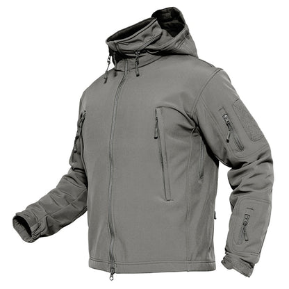 Winter Military Fleece Jacket Mens Soft shell Jacket Tactical Waterproof Army Jackets Coat Airsoft Clothing Windbreaker-6