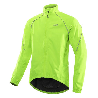 Mens Cycling Windbreaker Jackets Bicycle Raincoat Waterproof Motorcycle Clothing Outerwear Bike Jersey Lightweight-0