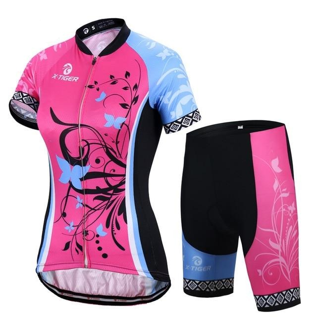 Summer Women MTB Bike Cycling Clothing Set-2