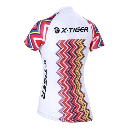 Women Summer 100% Polyester Mountain Bike Clothing-1