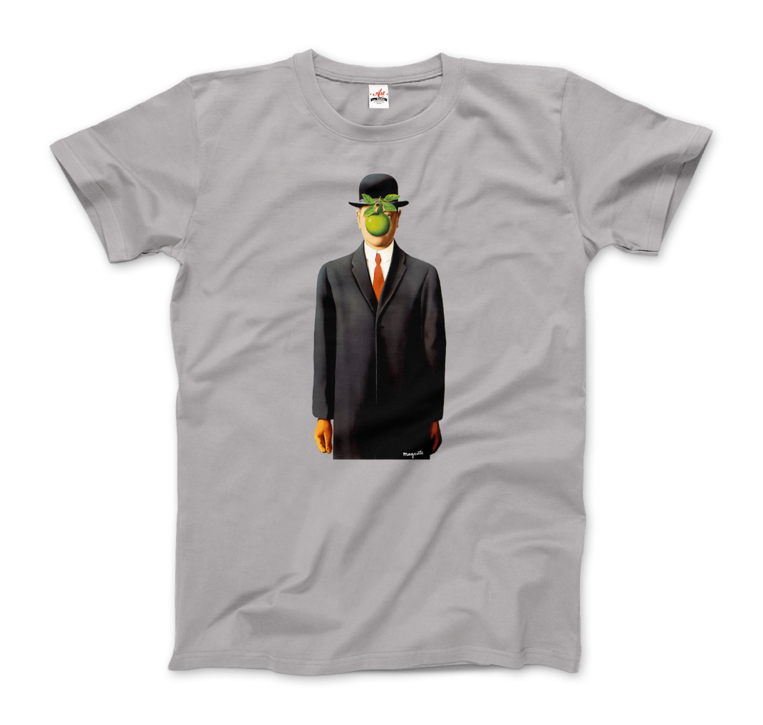 Rene Magritte The Son of Man, 1964 Artwork T-Shirt-5