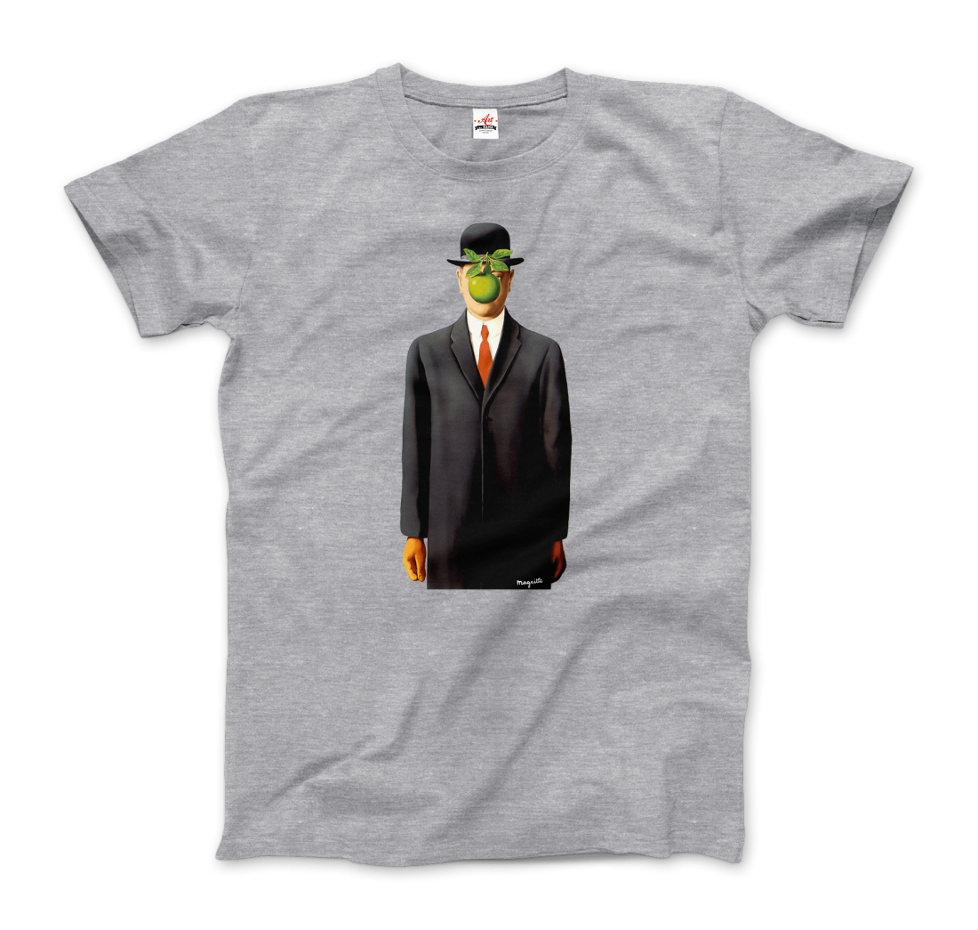 Rene Magritte The Son of Man, 1964 Artwork T-Shirt-9