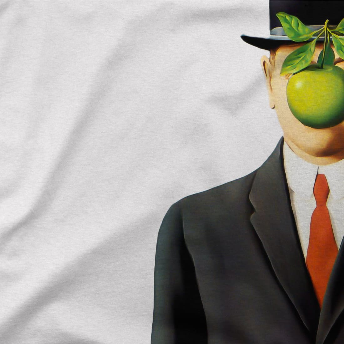 Rene Magritte The Son of Man, 1964 Artwork T-Shirt-1