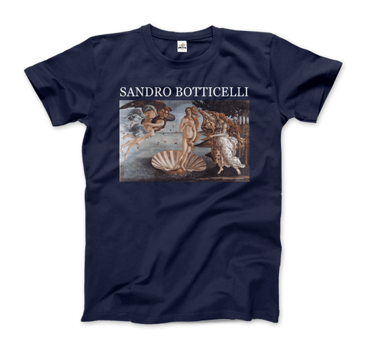 Sandro Botticelli - The Birth of Venus Artwork T-Shirt-0