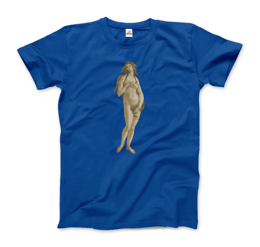 Sandro Botticelli - Venus (from The Birth of Venus) Artwork T-Shirt-13