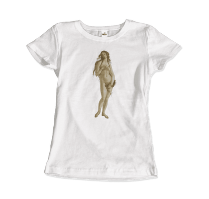 Sandro Botticelli - Venus (from The Birth of Venus) Artwork T-Shirt-4