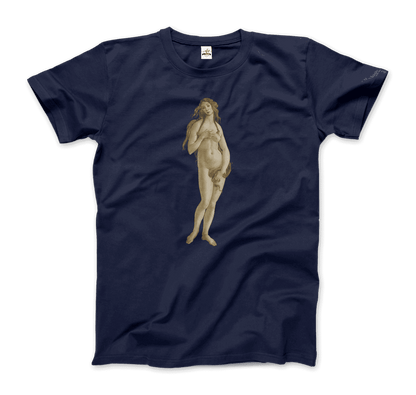 Sandro Botticelli - Venus (from The Birth of Venus) Artwork T-Shirt-5