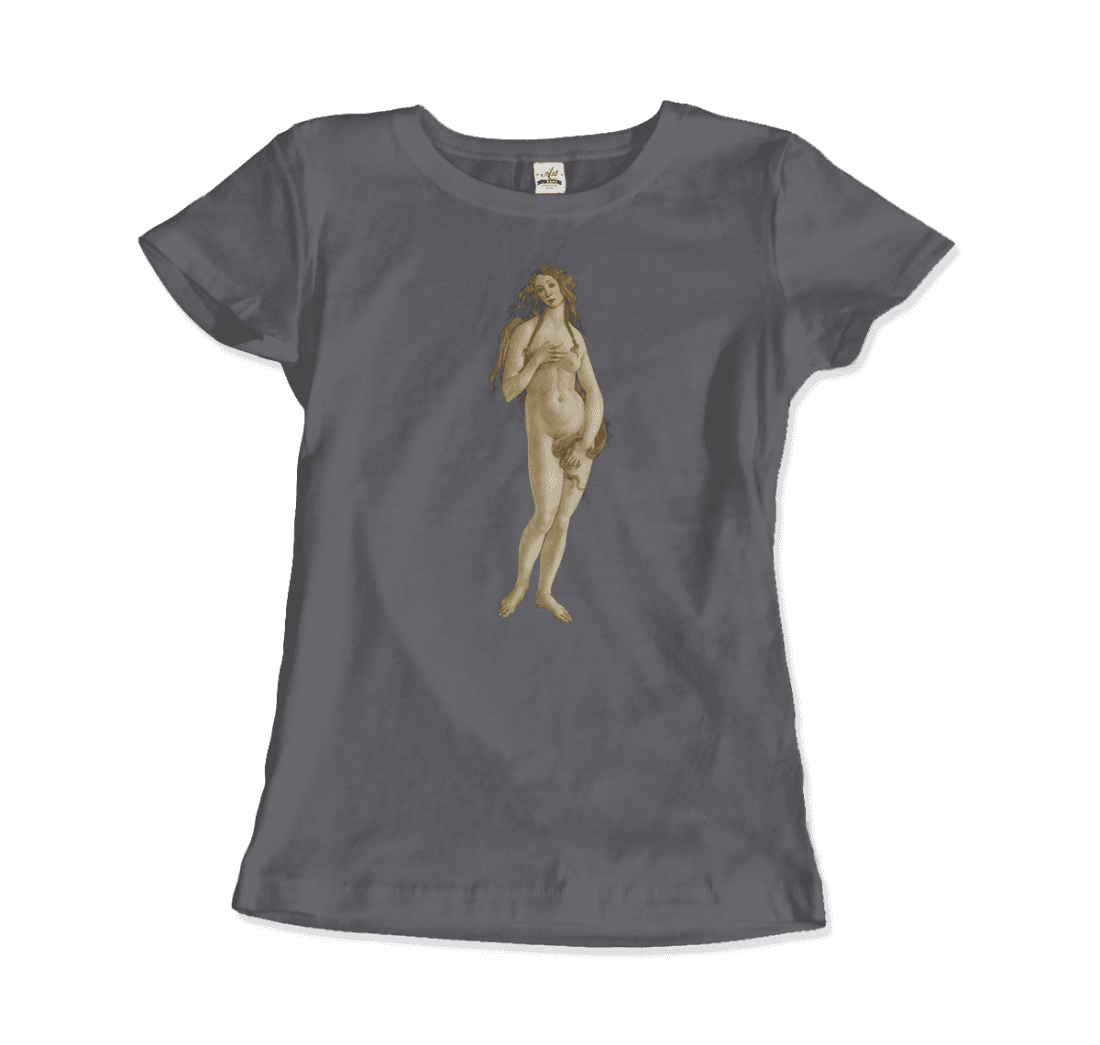 Sandro Botticelli - Venus (from The Birth of Venus) Artwork T-Shirt-10