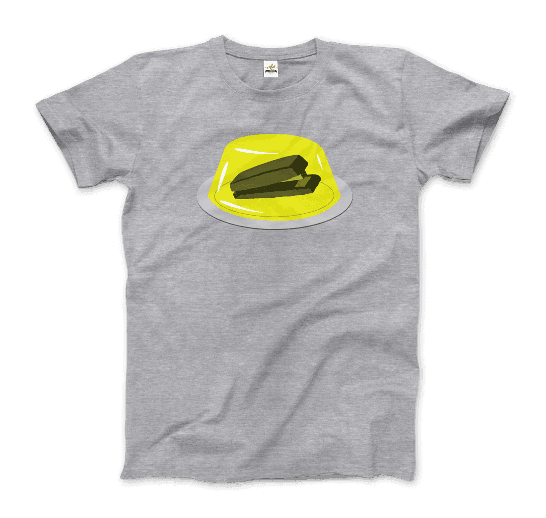 Stapler in Jello Prank from The Office T-Shirt-7