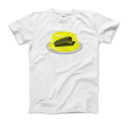 Stapler in Jello Prank from The Office T-Shirt-3