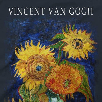 Van Gogh Five Sunflowers 1888, Artwork T-Shirt-1