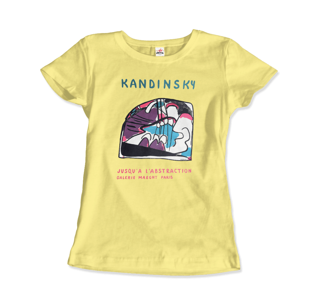 Wassily Kandinsky - Jusqu'a l'abstraction 1960 Artwork T-Shirt-1