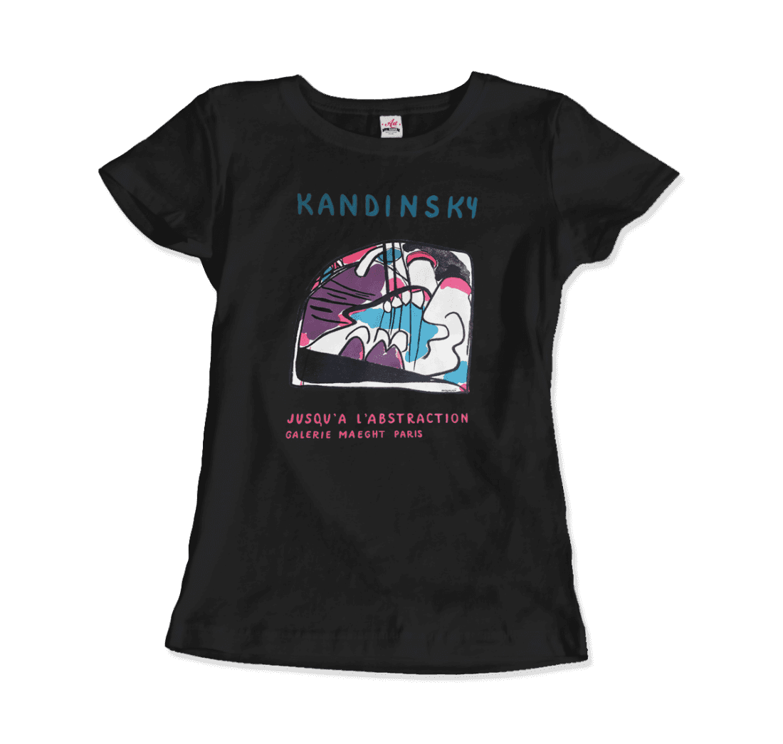 Wassily Kandinsky - Jusqu'a l'abstraction 1960 Artwork T-Shirt-6