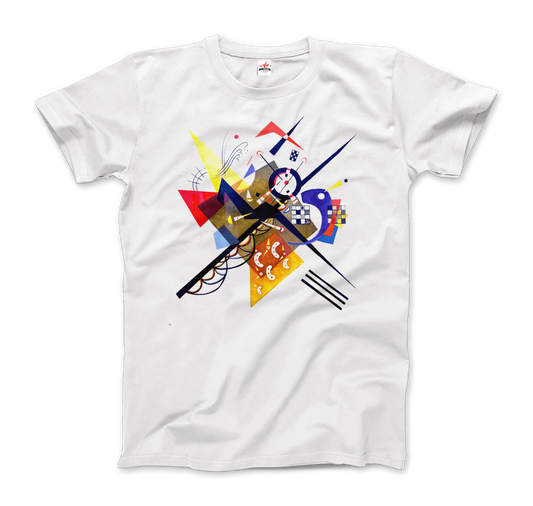 Wassily Kandinsky On White II (Auf Weiss) 1923, Artwork T-Shirt-0